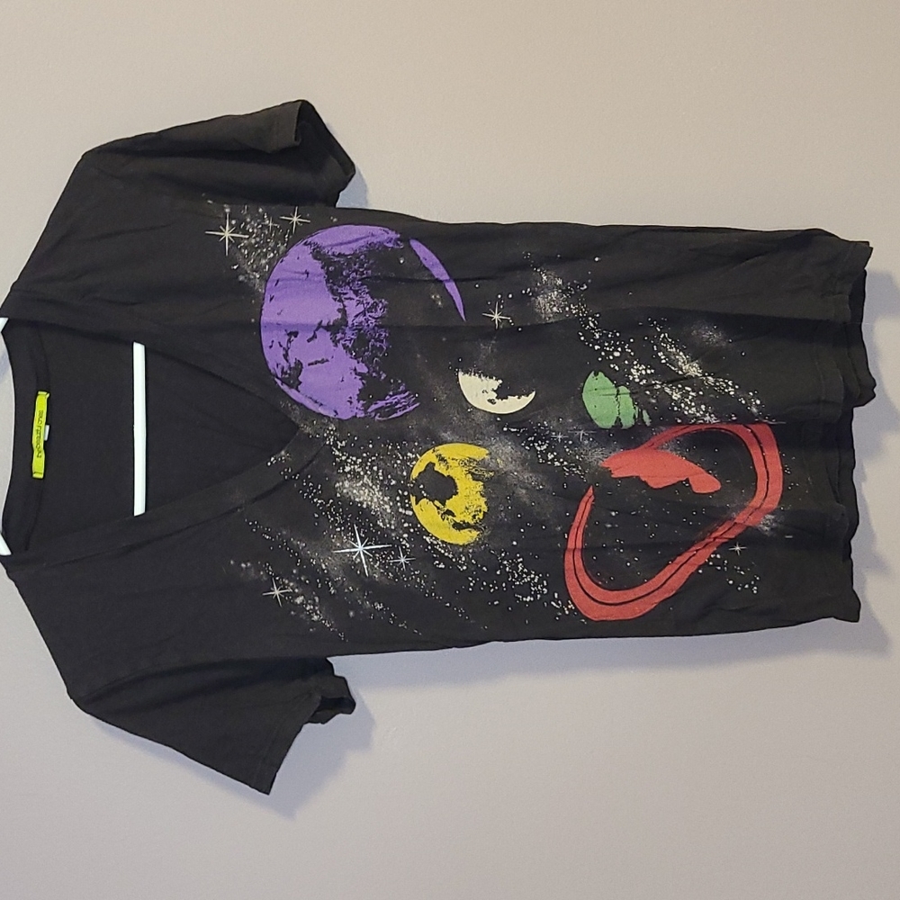 Planet Galaxy Tee with V-neck